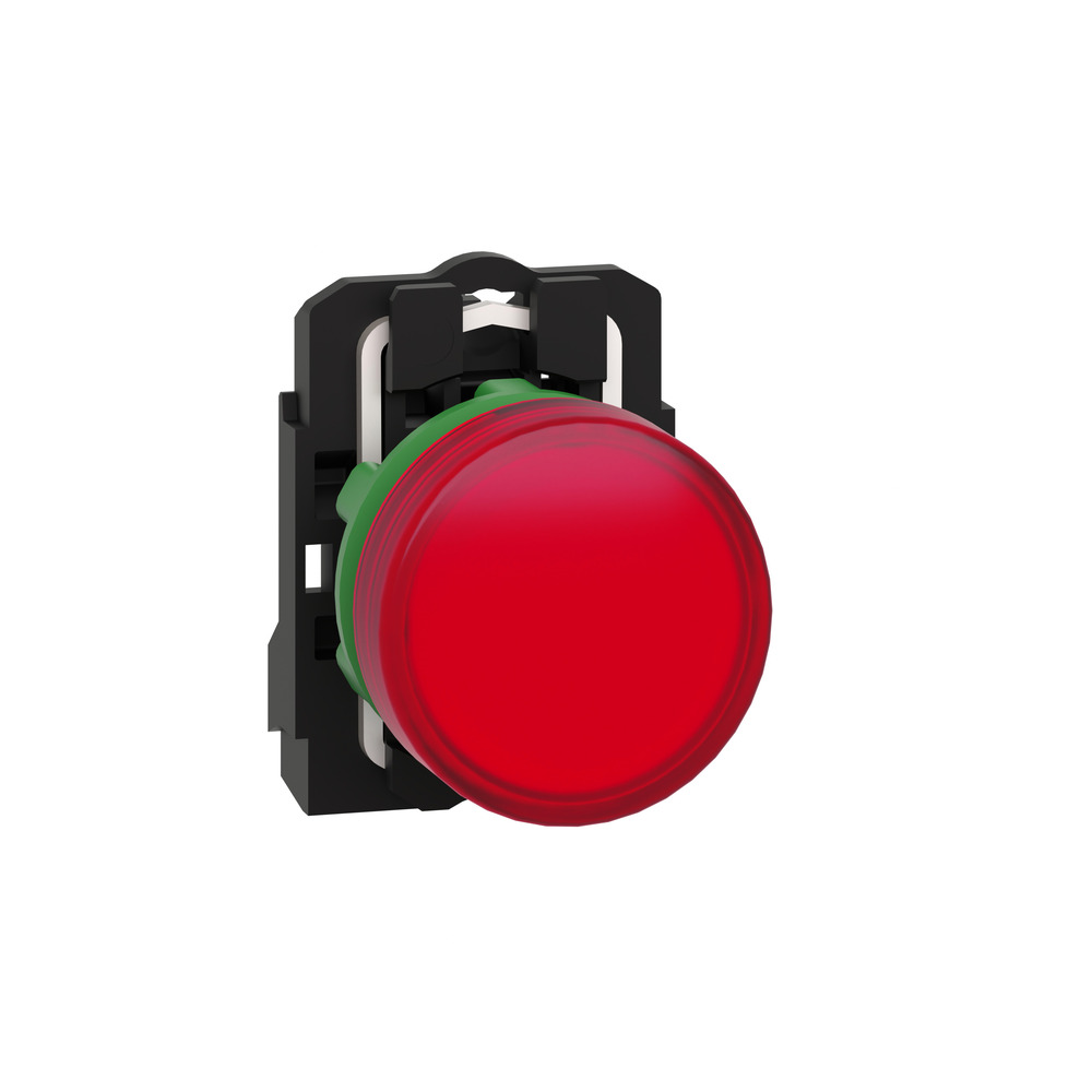 Schneider Electric XB5 24V AC/DC Red LED Pilot Light - XB5AVB4