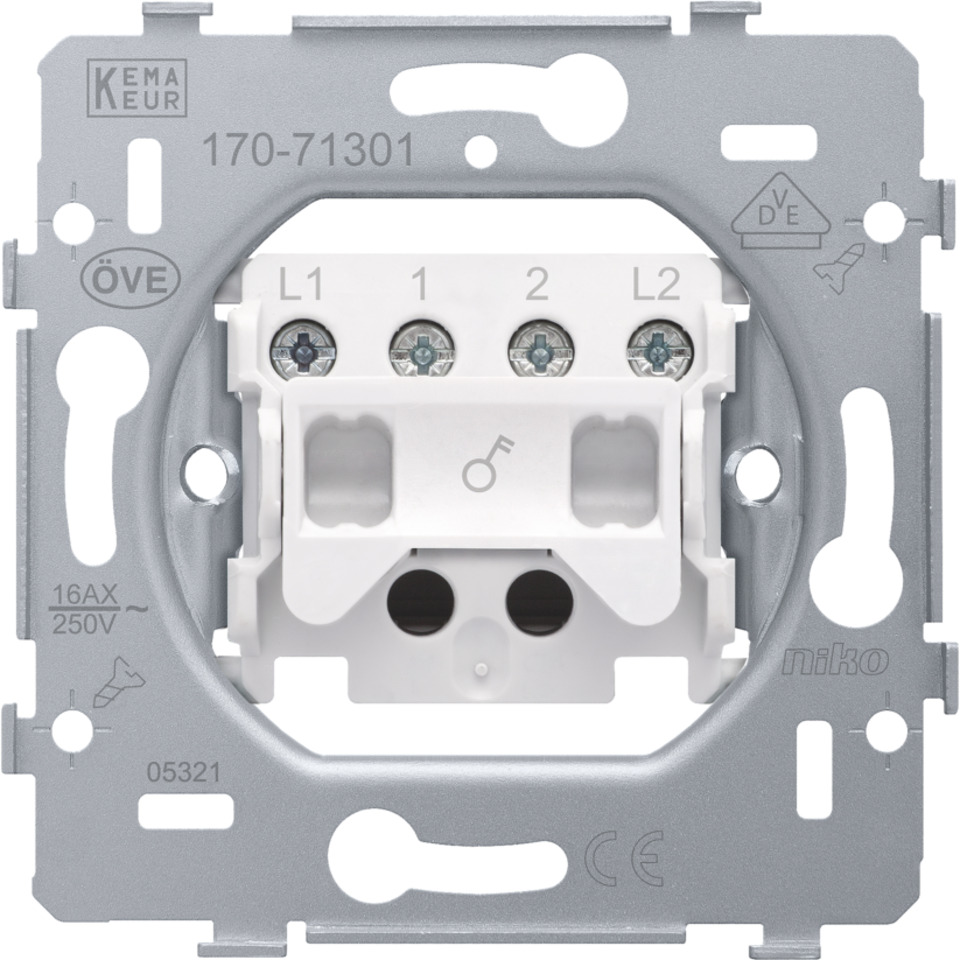 Niko 170-71301 Base De Interruptor Bipolar 16A 250V - 170-71301