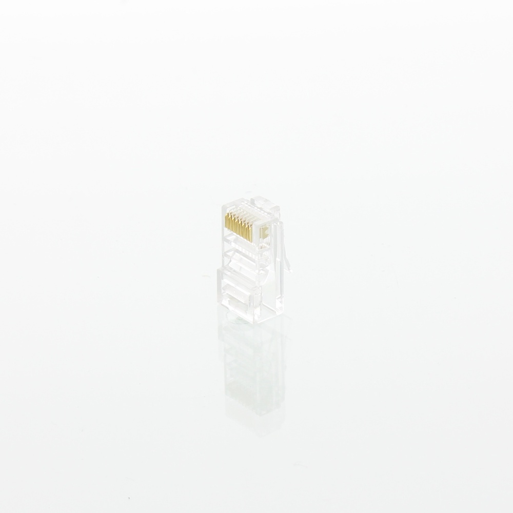 RJ45 8P8C CAT5E UTP Modular Connector For Solid Cable - 183270 [25 Pieces]