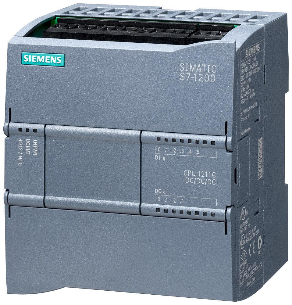 Siemens S7-1200 CPU 1211C Kompakter PLC Controller - 6ES72111AE400XB0
