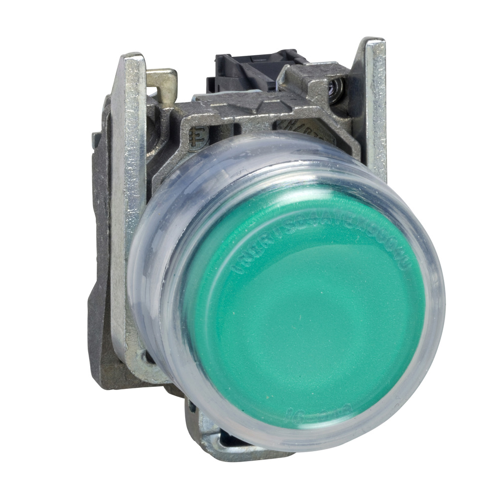Bouton Poussoir Éclairé Certifié Atex 24V Vert Harmony Xb4 - Xb4bp383b5ex