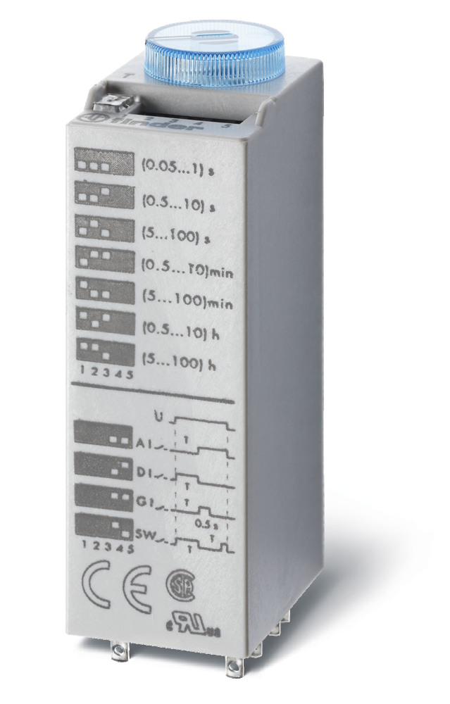 Finder 85.02 Relais De Minuterie Multifonction 10A 240VAC - 85.02.8.240.0000