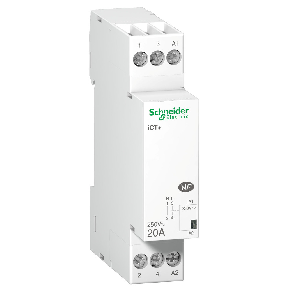 Schneider Electric Ict+ 20A Einpoliger Schütz 230V - A9C15030