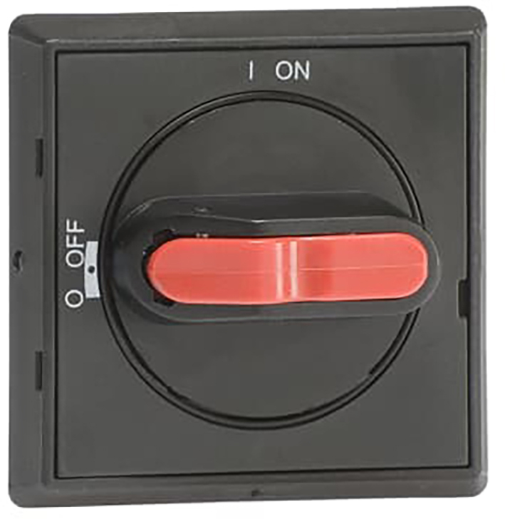 ABB IP65 Black Selector Handle With Lock Function - 1SCA105232R1001