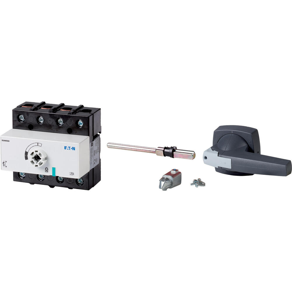 Eaton DMM 125A Interrupteur Déconnecteur 4 Pôles Avec Poignée Grise - 6096805