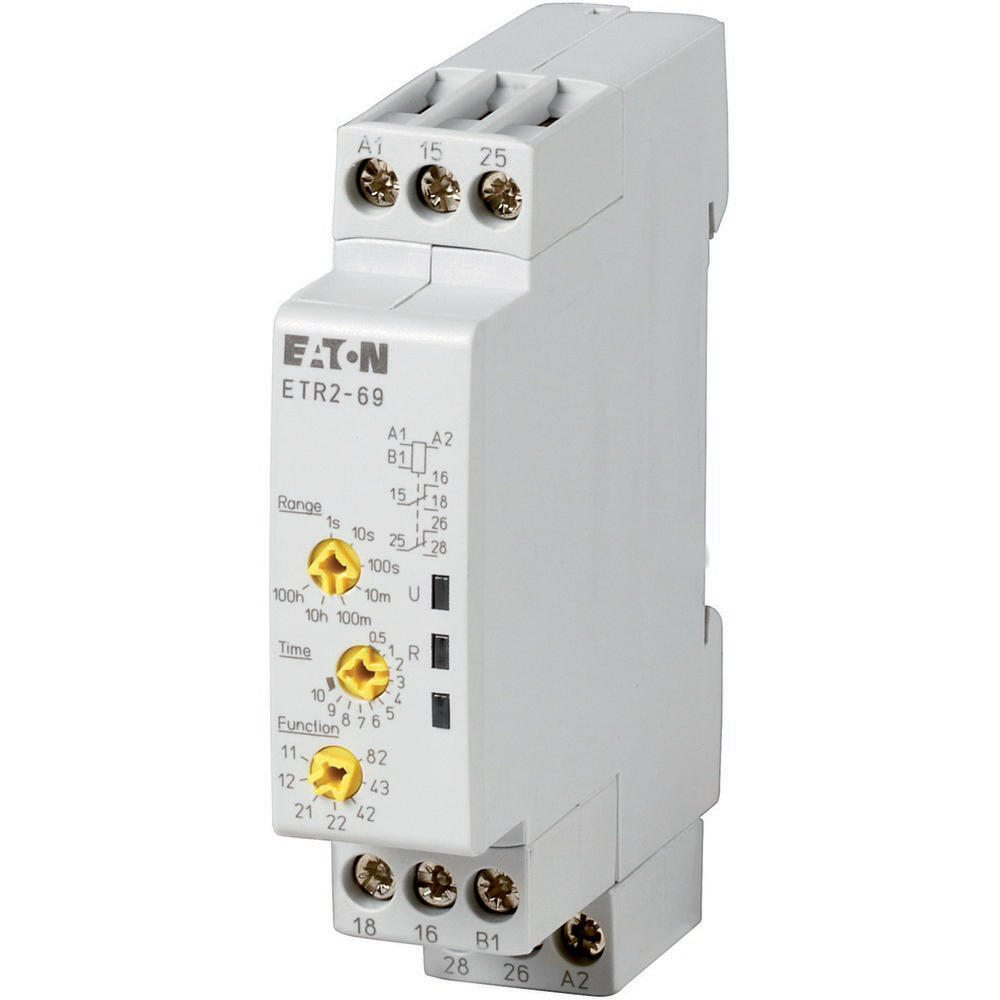 Relais De Temporisation Multifonction ETR2 24-240V CA/CC - 262689