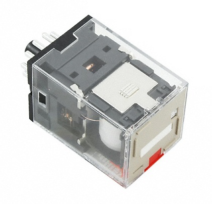 Omron MKS 3PDT 10A Steckerrelais Mit LED Und Testtaste - MKSN8562A