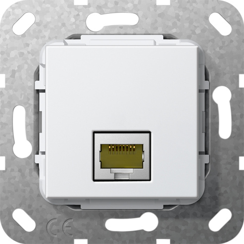 Gira RJ45 Cat 6A 10GB Cambiador De Género Módulo Base - 569503
