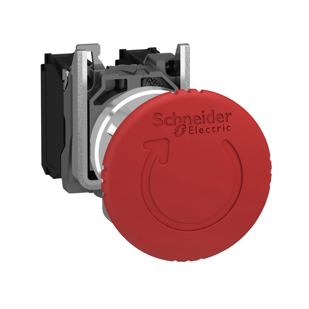 Schneider Electric XB4BS8444 Emergency Stop Button 40mm - XB4BS8444