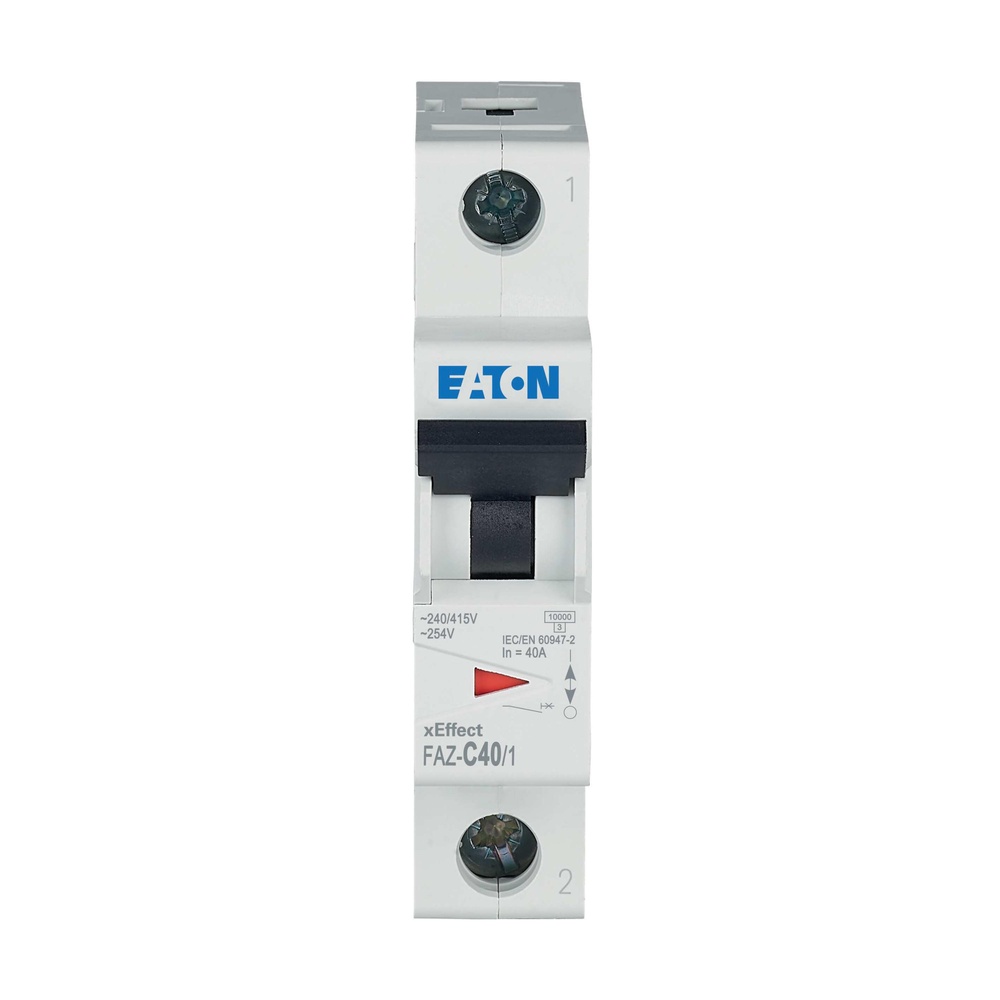 Eaton Faz 40A Enkelpolige MCB C-Curve 15kA - 278565