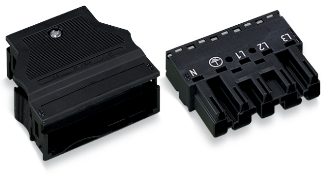 Wago Winsta Midi 770-315 5-Pole Connector With Strain Relief - 770-315