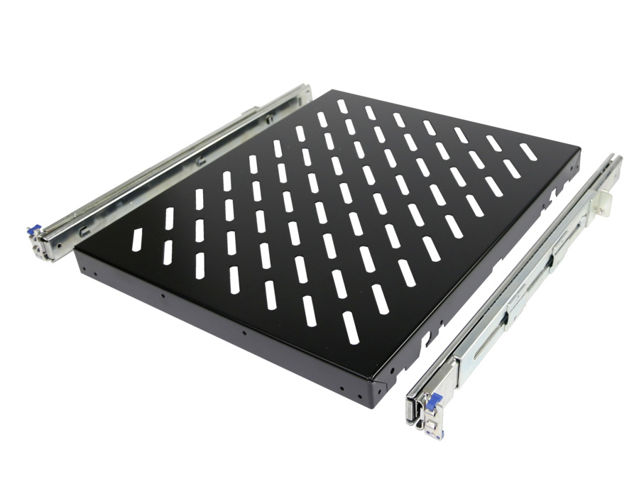 Rittal 19-Inch Sliding Shelf 50kg 400-600mm - 5501675