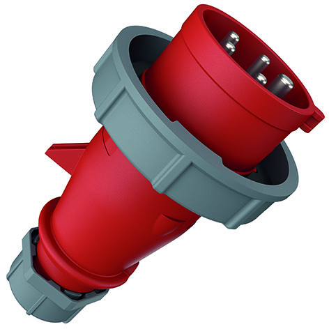 Mennekes 16A 400V IP67 Enchufe De Potencia Industrial - 21362