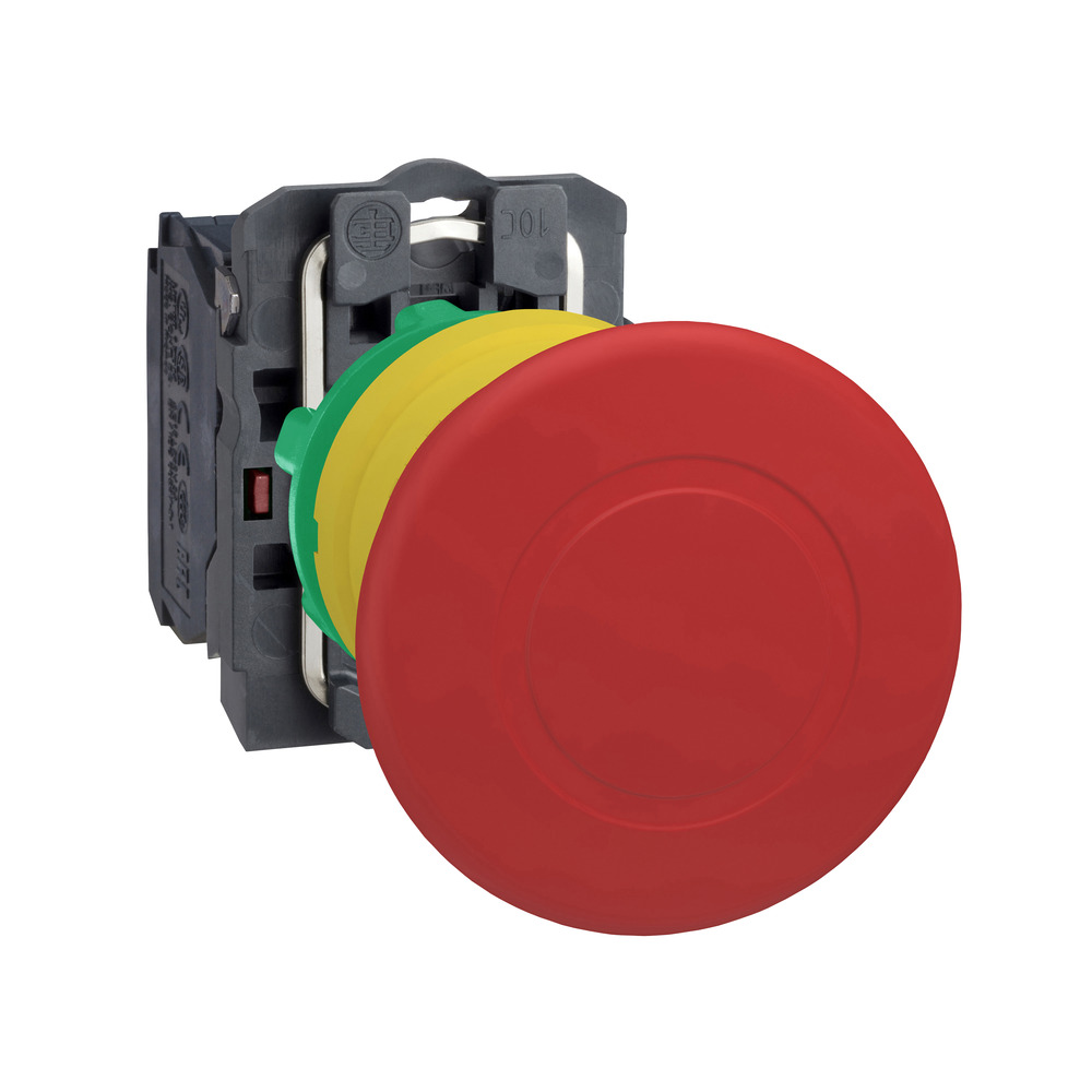 Schneider 40Mm Not-Aus Druck Ziehknopf - Xb5At842
