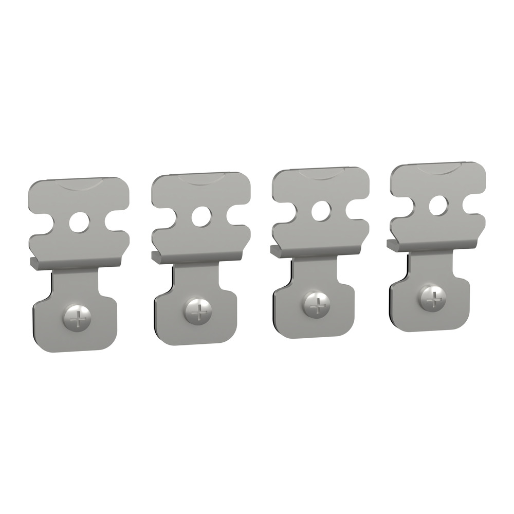 Schneider Electric Steel Wall Mounting Bracket Set - NSYAEFPFSC [4 Pieces]
