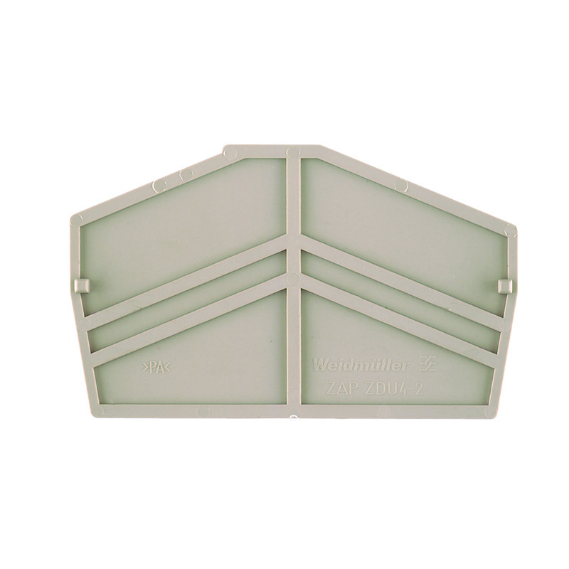 Weidmuller ZAP ZDU4-2 Terminal End Plate - 1770400000