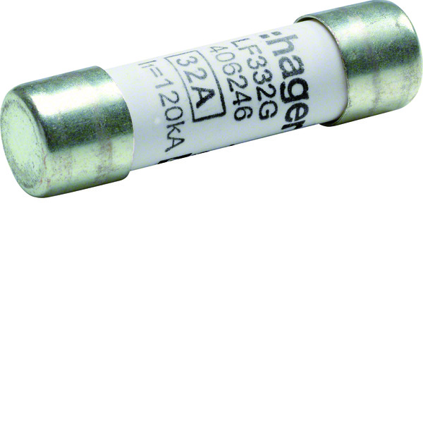 Fusible Cylindrique Industriel Hager 32A 400V 10x38mm - LF332G