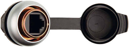 Modlink MSDD RJ45 CAT5e Pass-Through Connector - 4000-73000-0010000