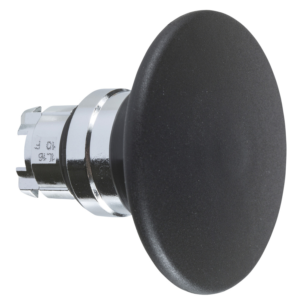 Schneider Electric XB4 60Mm Paddenstoelen Drukknop Zwart - ZB4BR2
