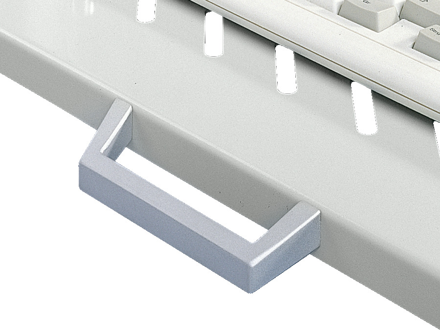 Rittal Uittrekplank Handgreep Zilvergrijs - 5501730 [2 Stuks]