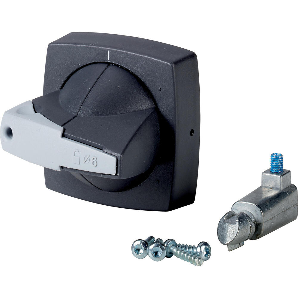 Eaton K1 Rotary Handle 6mm Door Mount With Padlock - 1818031