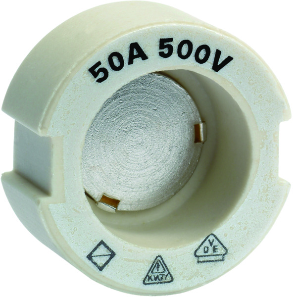 Hager LE33P50 Insteek Keramische Meter Schroef DIII 50A 500V - LE33P50