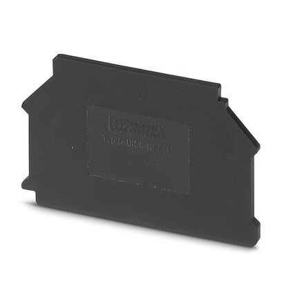 Phoenix Contact End Cover D-UK 5-HESI N Black - 3000543