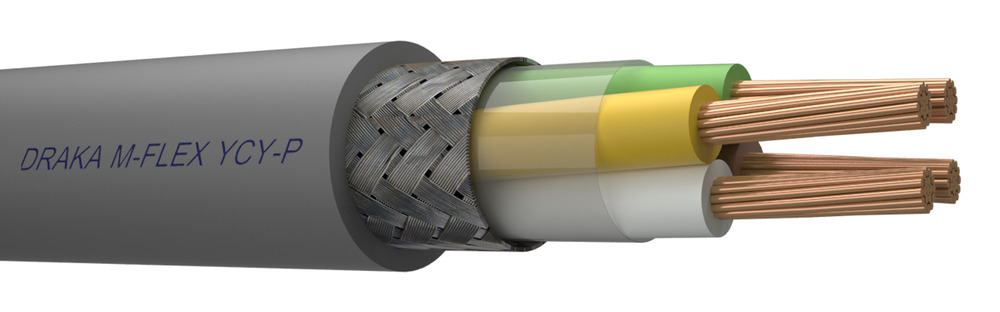 M-Flex YCY-P Cable De Control Apantallado 3x2x0.5mm2 - 126477