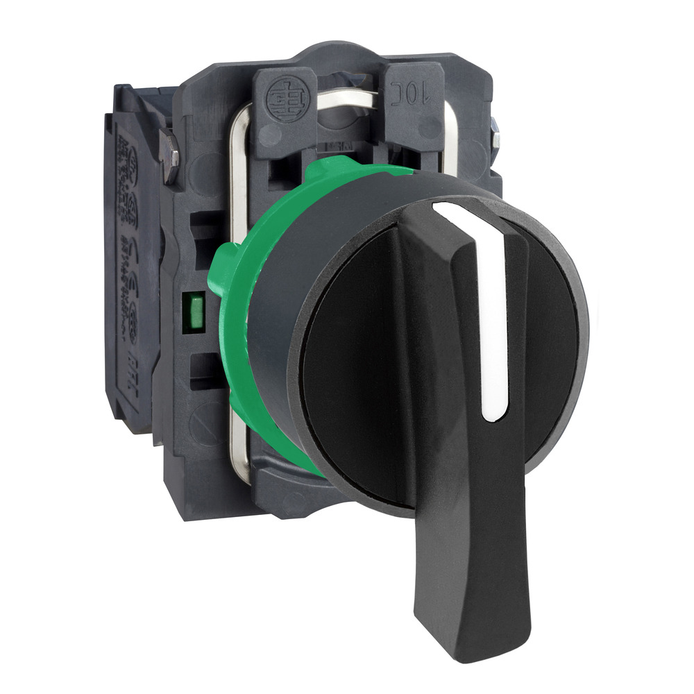 Schneider Electric XB5AJ33 3-Position Selector Switch - XB5AJ33