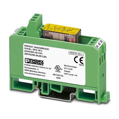 Phoenix Contact PSR-SCF Veiligheidskoppelingsrelais 24V AC/DC - 2981363
