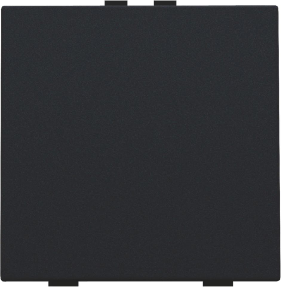 Niko Home Control Botón Pulsador Simple Acero Negro - 161-51001