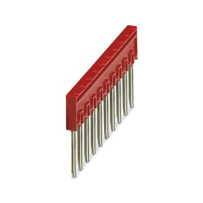 Phoenix Contact Red Bridge Connector 10 Pin 5.2mm Pitch - 3033710