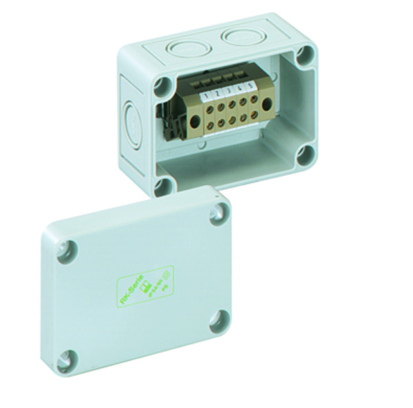 Spelsberg RKK 4/05 Terminal Box With 5x4mm² Block Terminals - 60540401