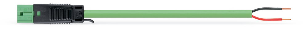 Pre Assembled EIB Cable With Male Connector 3M Green - 894-8992/233-306