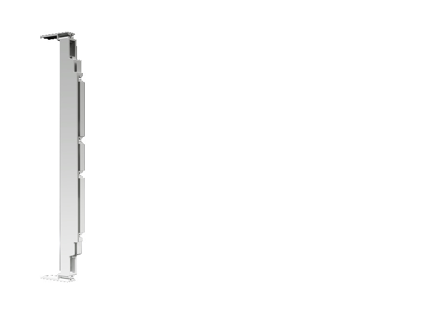 Rittal RiLine60 OM Tira De Extensión 10x208mm - 9340290