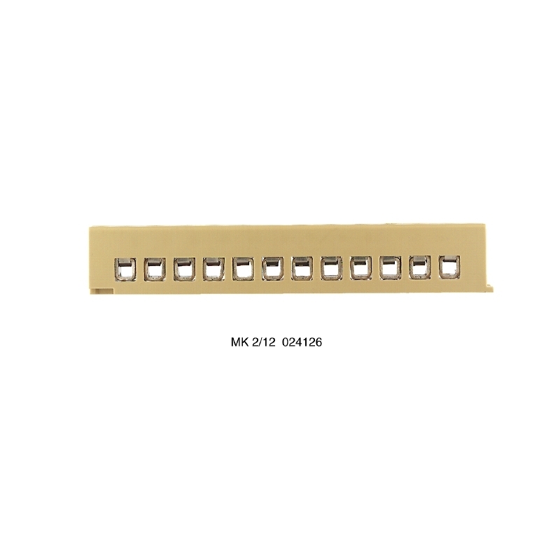 Barre De Connexion Multi-Poles 2.5mm² Connexion Par Vis - 0241260000
