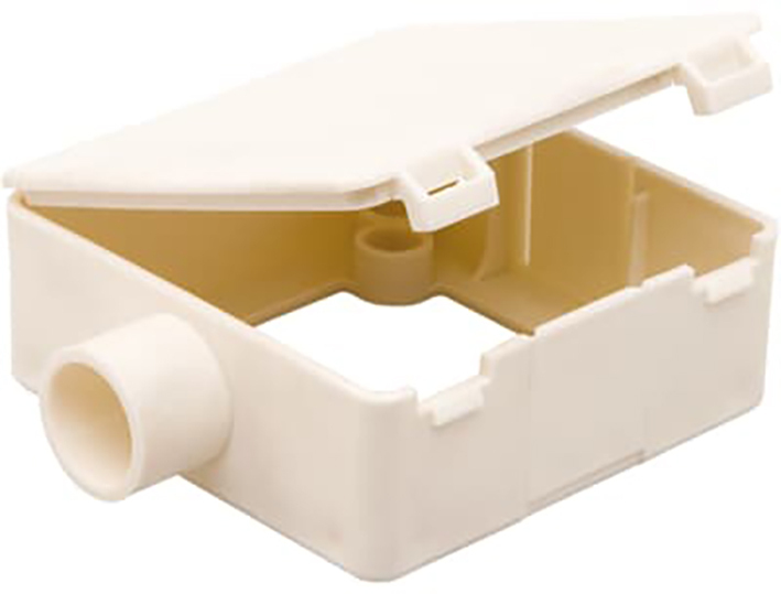 Anneau D'Extension De 28mm Avec Capot Pour Boîtes De Jonction - 7119.250