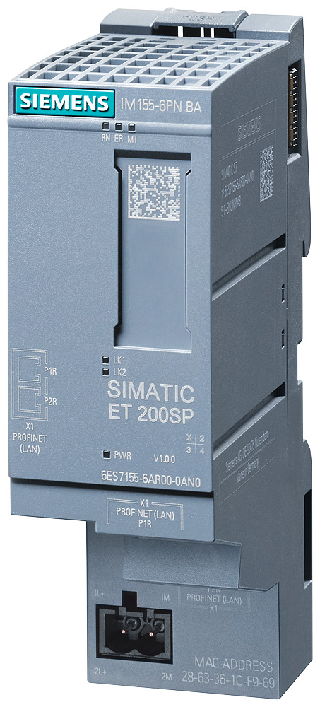 Siemens SIMATIC ET 200SP PROFINET Interface Module IM155-6PN - 6ES71556AR000AN0