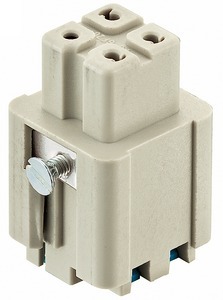 Harting Han 3A Femelle Verrouillage Rapide Insert 10A - 09200032733