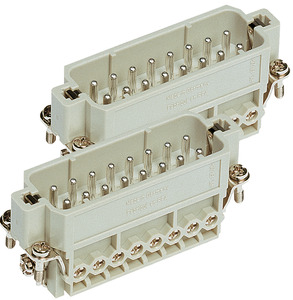 Han A 32-Contact Insert Mâle À Vis 16A - 09200162613