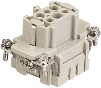 Harting Han 6E Weiblicher Crimp Einsatze Connector 16A - 09330062702
