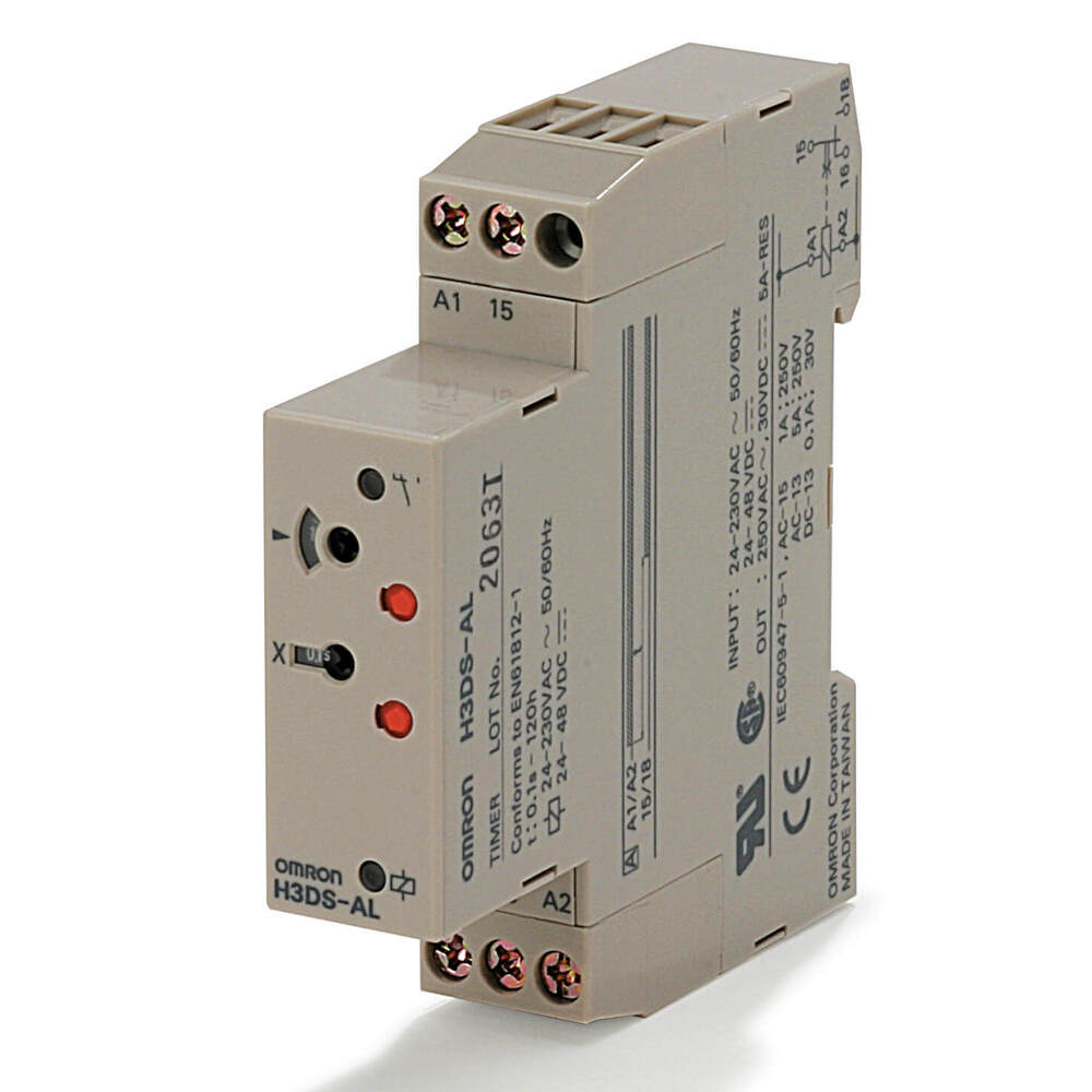 Intelligenter DIN Schienen Timer H3DS 24-230V Mit Verzögerungsfunktion - H3DS8009D