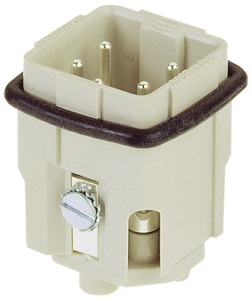 Harting Han 4A Connecteur Mâle D'Insertion 4P+PE 10A - 09200042611