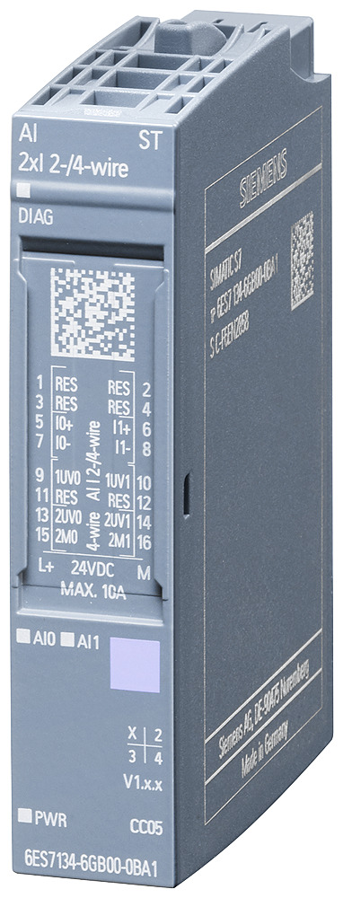 Siemens Et 200Sp Ai 2Xi Analoog Ingangsmoduul - 6Es71346Gb000Ba1