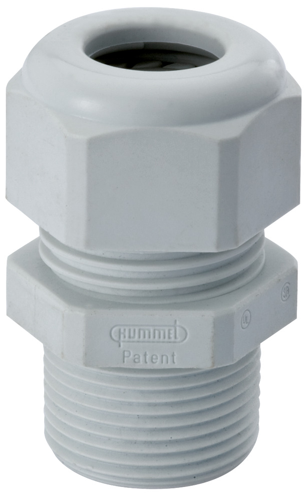 Entrante De Cable De Hilo Largo HSK-K M25 PA Gris - 1209250030