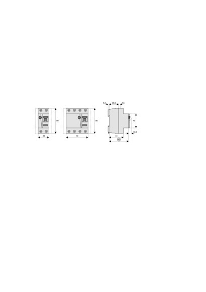 Eaton FRCMM 63A 4P G/F Digital RCCB Circuit Breaker - 187410