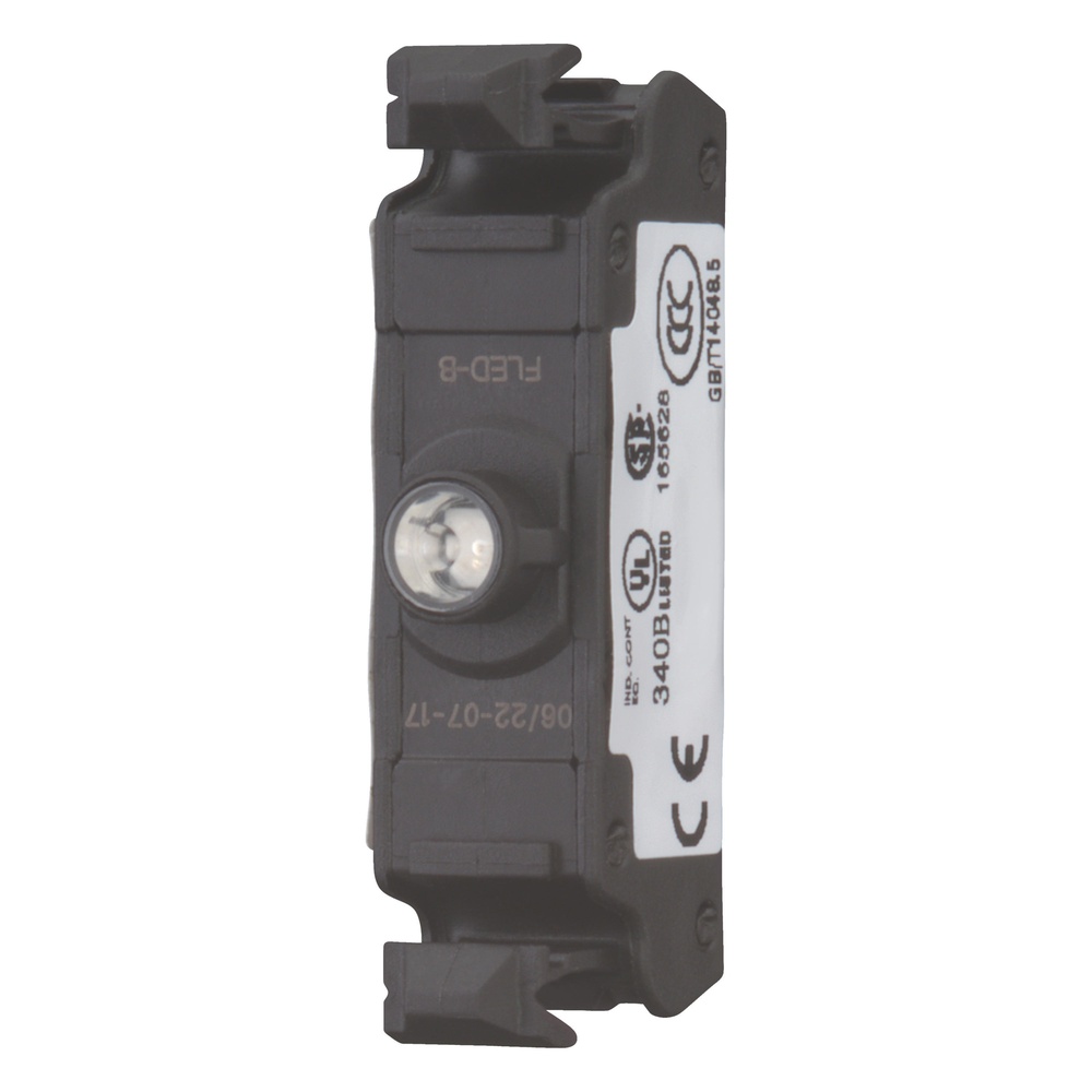 Blauwe Led Paneelmontage Indicator 12-30V Ac/Dc - 180796