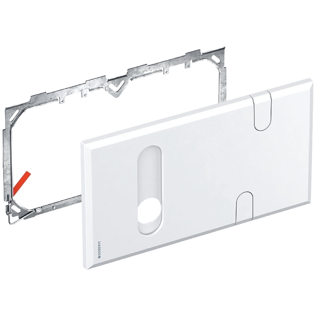 Geberit Alpine Blanco Placa De Tapa De Función - 116.426.11.1