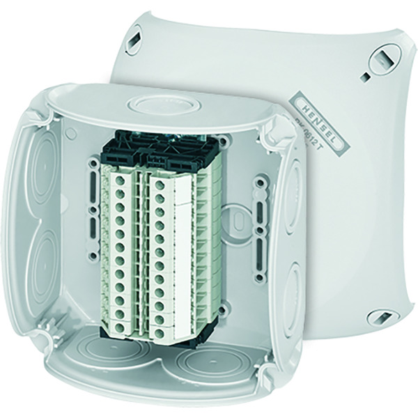 Caja IP66 Con 12 Bloques De Terminales 0.75-4mm² - RK 0612 T