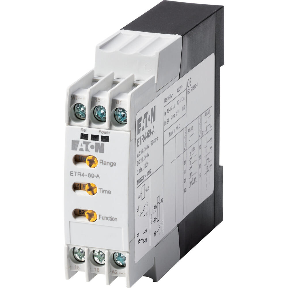 Eaton Relé Electrónico Multifuncional De Temporización ETR4-69-A - 031891